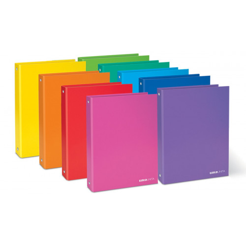 Quaderni ad Anelli per Formato A4 con Interno Personalizzabile TintaUnita Colori Vari