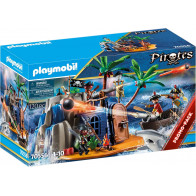 Covo del Tesoro dei Pirati Gioco Playmobil Pirates (70556) per Bambini e Bambine dai 4 Anni in su