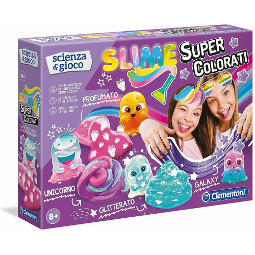 Slime, Squishy Soap e Palline Rimbalzine di Scienza e gioco Clementoni per Bambini e Bambine 8+
