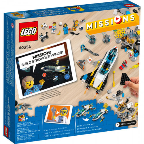 Playset di avventura digitale interattivo in cui i bambini usano i mattoncini LEGO® per risolvere sfide di costruzione