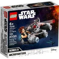 LEGO Star Wars Microfighter Millennium Falcon (75295) Modellino da Costruire con Omino di Han Solo Idea Regalo