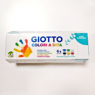 Colori a Dita Giotto per Giocare a Dipingere Adatti per Bambini e Bambine.