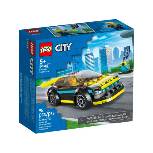 LEGO City (60383) Auto Sportiva Elettrica Costruzioni per Bambini e Bambine 5+