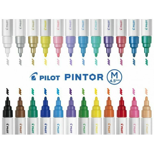 Pilot Pintor: il pennarello con inchiostro ultra coprente dedicato a tutti gli amanti dei fai da te