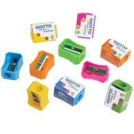 Temperini a un Foro Giotto Stilnovo Ergonomici in 5 Colori Fluo per Matite Fino a 7,5mm di Diametro